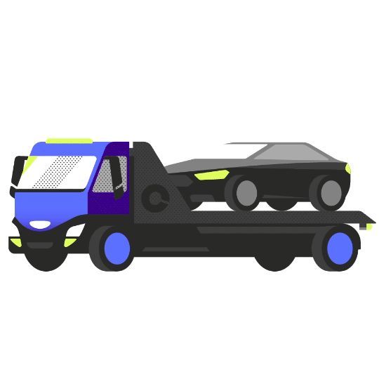 Vehicle Delivery Graphic